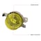 Spec-D Tuning 1993-1997 HONDA DEL SOL EG EH6 FOG LIGHT WITH AMBER LENS, PK  2 LF-DEL93AMOEM-HZ - alternate 3